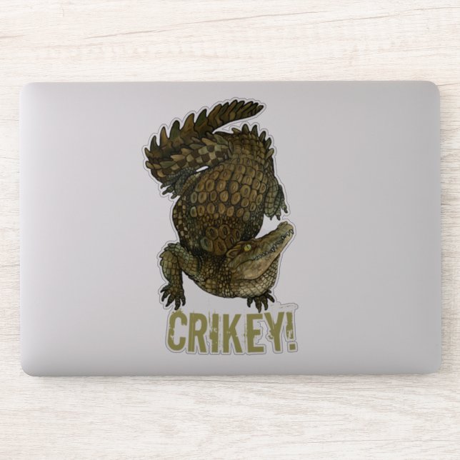 Crocodile Crikey! Sticker (Computer)