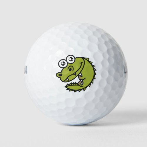 Crocodile Cute Baby Croc Golf Balls