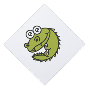 Crocodile Cute Baby Croc Graduation Cap Topper