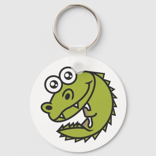 Crocodile Cute Baby Croc Keychain