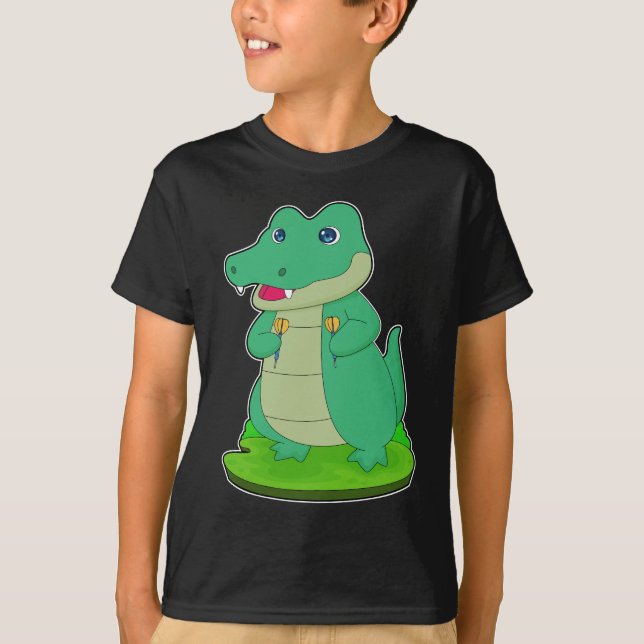 Crocodile Darts Dart T-Shirt (Front)