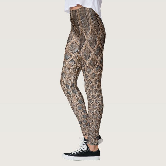 Crocodile Design Leggings (Left)