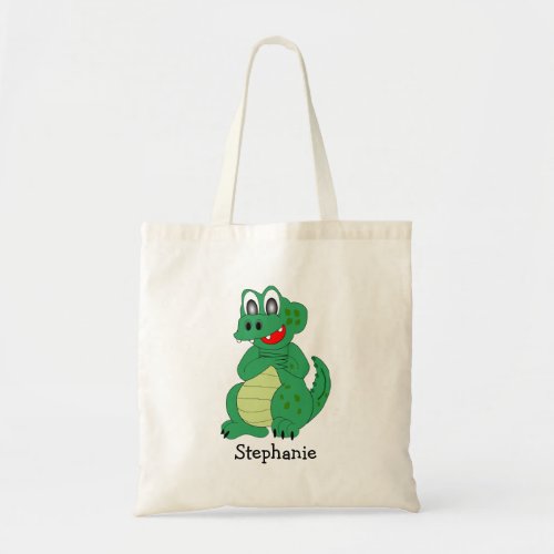 Crocodile Design Tote Bag