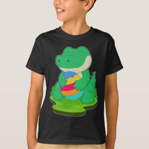Crocodile Easter Easter egg T-Shirt