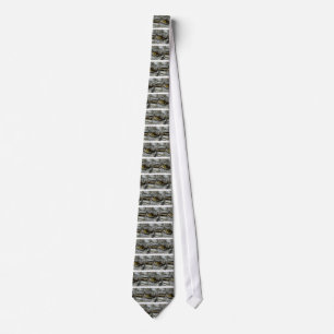 crocodile eye face animal custom personalize diy neck tie