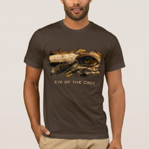 Crocodile Eye, Reptile, Wildlife, Animal T-Shirt