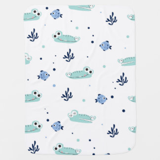 Crocodile & Friends Baby Blanket