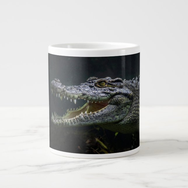 crocodile giant coffee mug (Front)