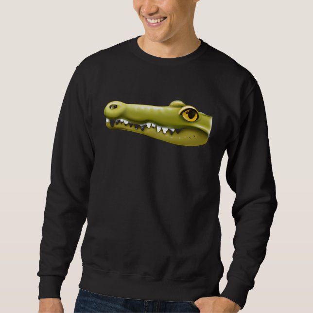 Crocodile Head Sweatshirt (Front)