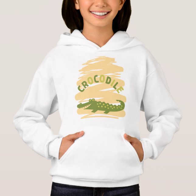 Crocodile Hoodie (Front)