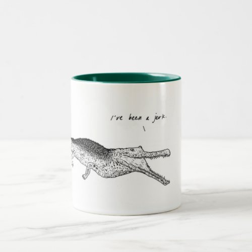 Crocodile Ive been a jerk Animal Mug