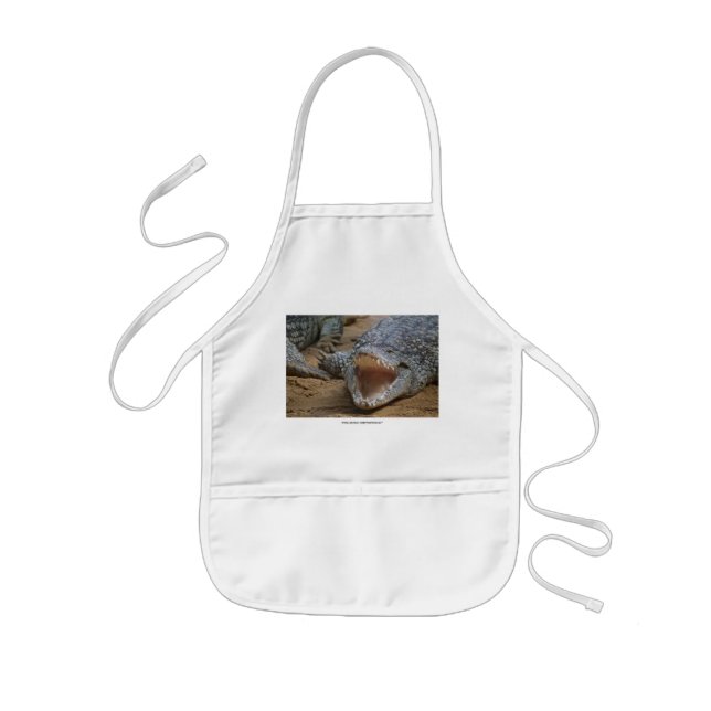 Crocodile Kids' Apron (Front)