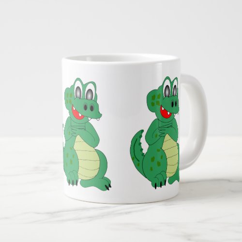 Crocodile Large Coffee Mug