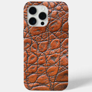 crocodile leather fake look iPhone 15 pro max case