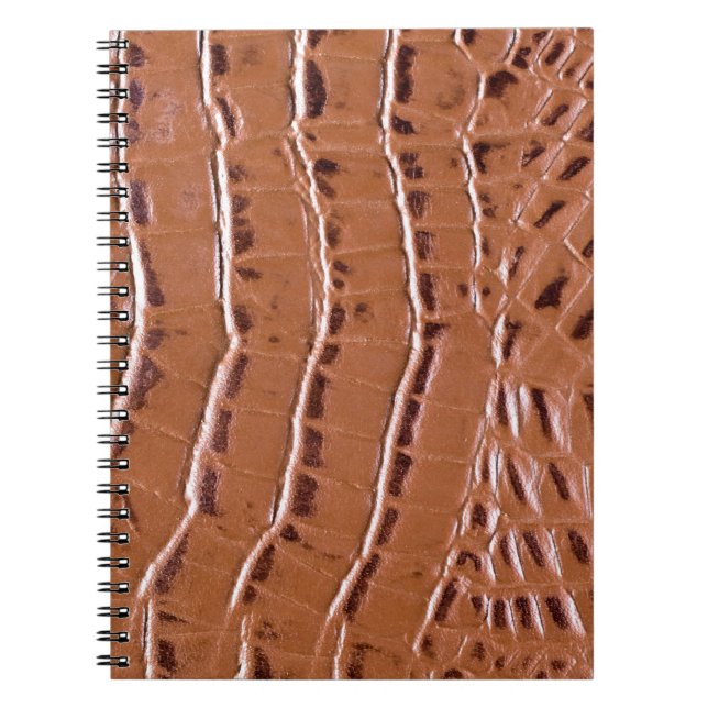 Crocodile leather textured backgroundabstract, ani notebook (Front)