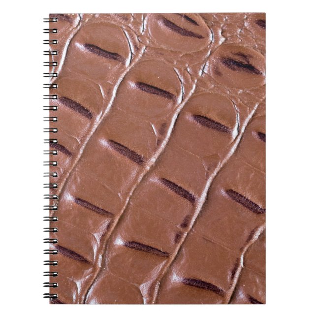 Crocodile leather textured backgroundabstract, ani notebook (Front)