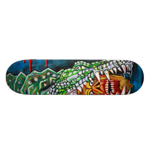 Crocodile Lollipop Skateboard Deck