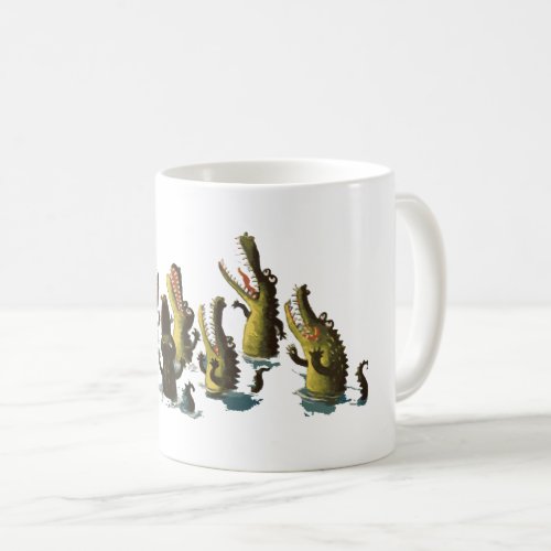 crocodile mug gift funny