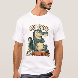 Crocodile – My Grin Has Conditions T-Shirt