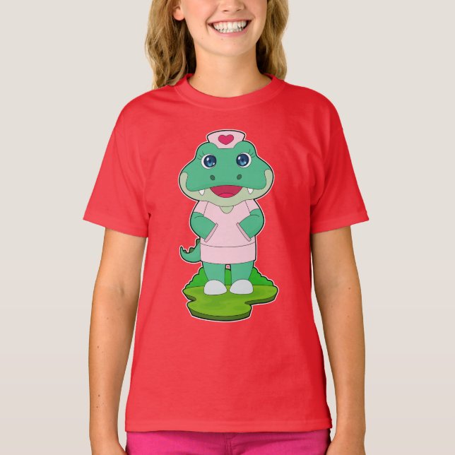 Crocodile Nurse T-Shirt (Front)