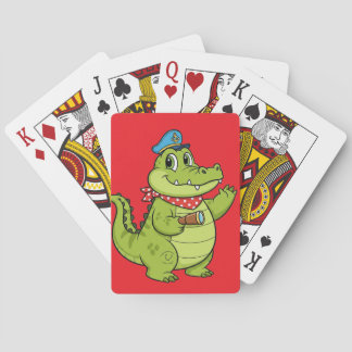 crocodile poker cards