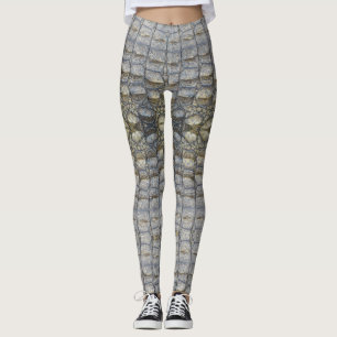 Crocodile Print Leggings
