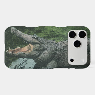 Crocodile Reptiles, Vintage Marine Animal Life iPhone 17 Pro Max Case