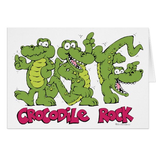 Crocodile Rock Cards (Front Horizontal)