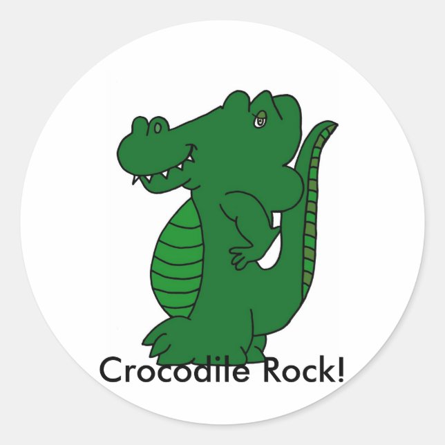 Crocodile Rock! Sticker Sheet (20) (Front)