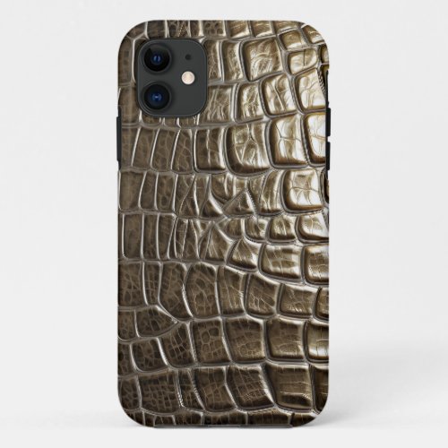 Crocodile skin design phone case