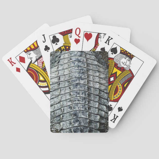 Crocodile Skin  Poker Cards (Back)