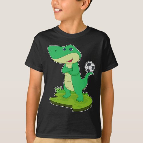 Crocodile Soccer player Soccer T_Shirt