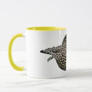 Crocodile stingray mug