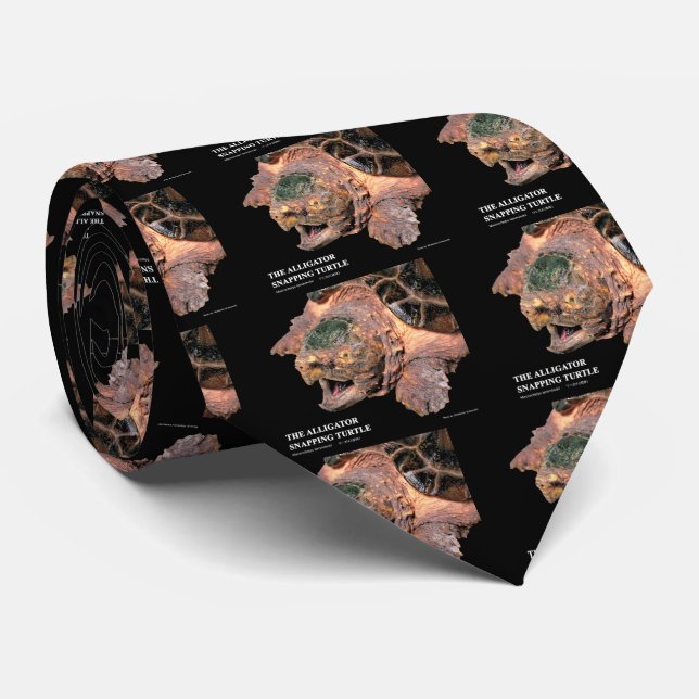 Crocodile tortoise tie (Rolled)