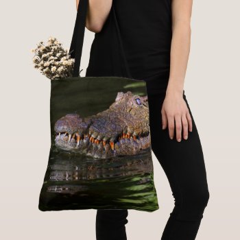 Crocodile Tote Bag by MarblesPictures at Zazzle