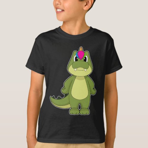 Crocodile Unicorn T_Shirt