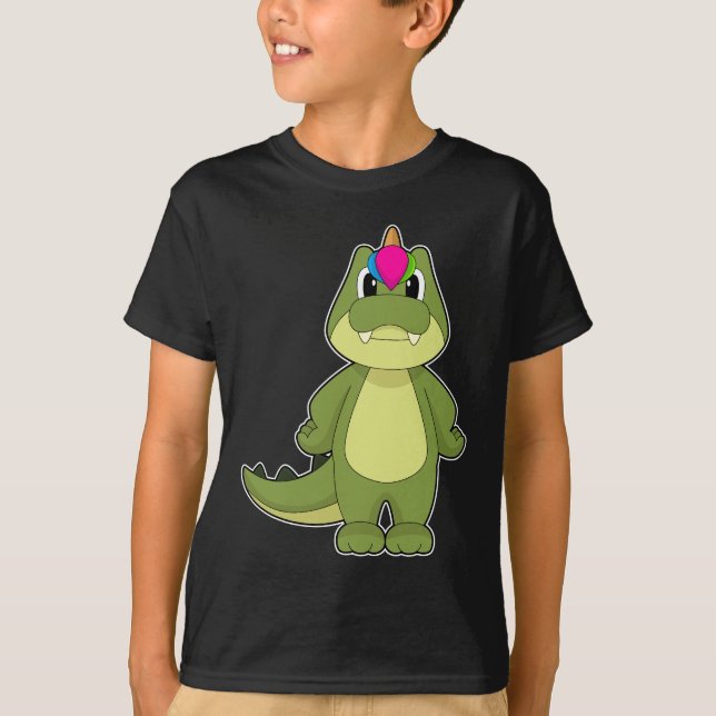 Crocodile Unicorn T-Shirt (Front)