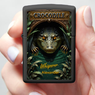 Crocodile Whisperer Cavernous Marsh Encounter Zippo Lighter