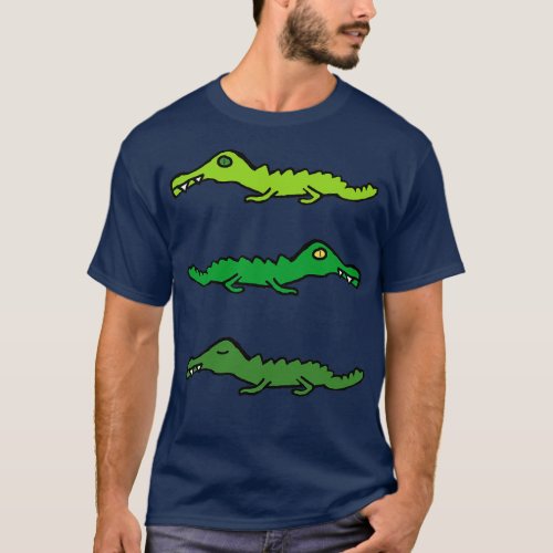 Crocodiles and Alligators T_Shirt