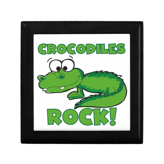 Crocodiles Rock Jewelry Box (Front)