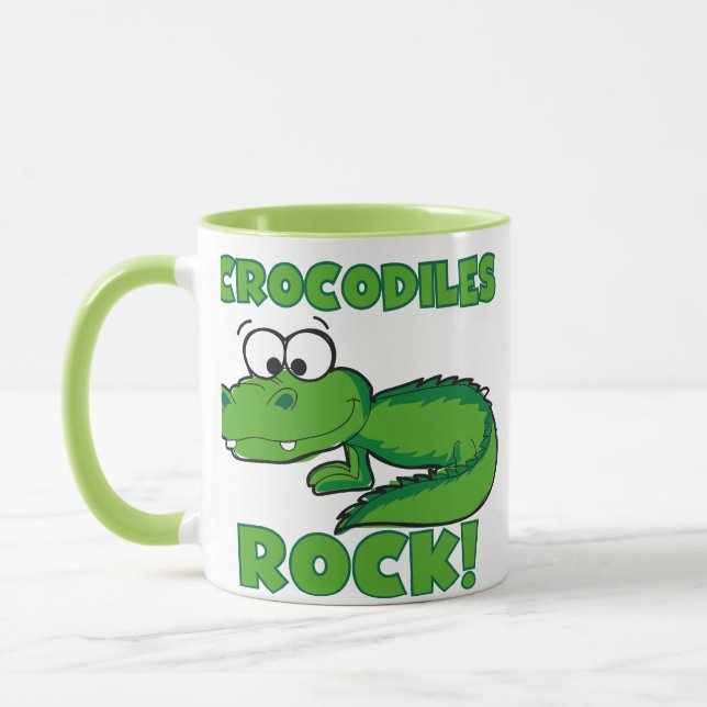 Crocodiles Rock Mug (Left)