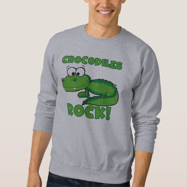 Crocodiles Rock Sweatshirt (Front)