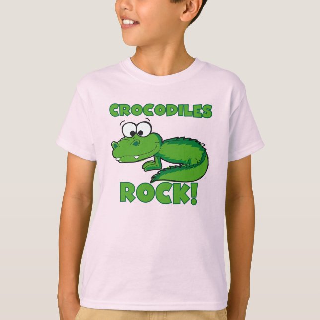 Crocodiles Rock T-Shirt (Front)