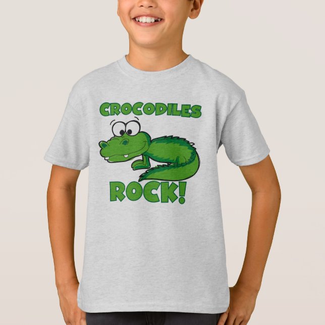 Crocodiles Rock T-Shirt (Front)
