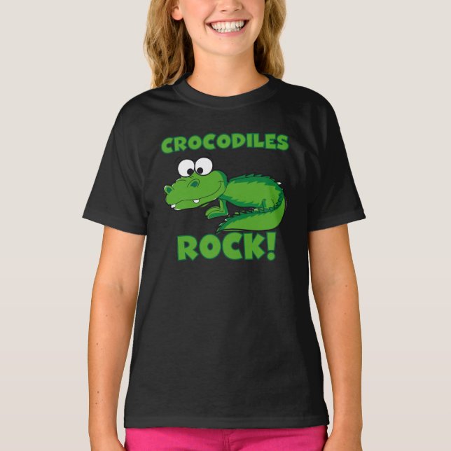 Crocodiles Rock T-Shirt (Front)