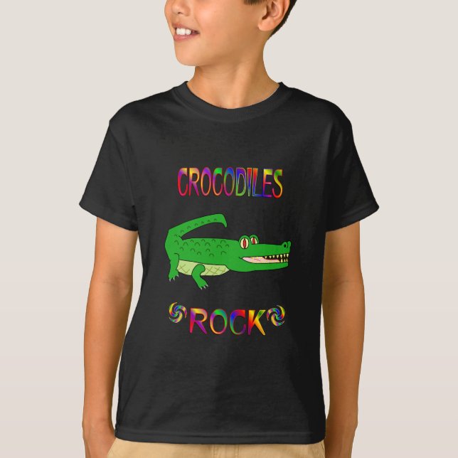 CROCODILES ROCK T-Shirt (Front)