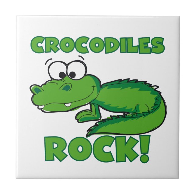 Crocodiles Rock Tile (Front)