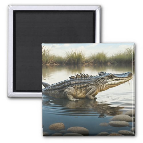Crocodiles Wildlife Alligator Caiman Reptile Magnet