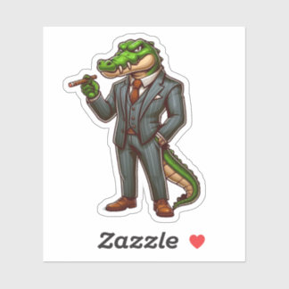 crocodille,boss animal sticker