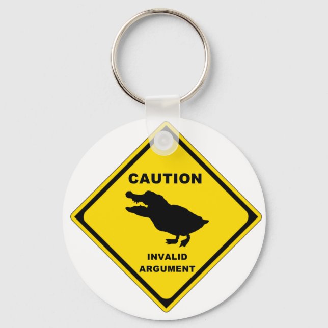 Crocoduck Keychain (Front)